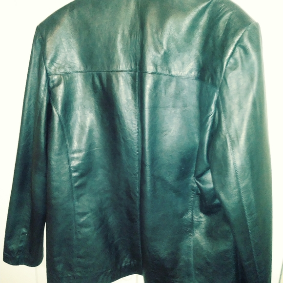 🛍B.U.M VINTAGE LEATHER JACKET 🧥SIZE 2XL,LIKE NEW! A NICE GIFT. 🎁 - Picture 5 of 5